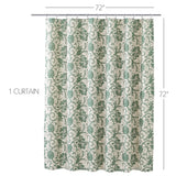 Dorsey Green Shower Curtain-Lange General Store