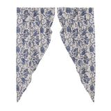 Dorsey Navy Prairie Curtains-Lange General Store