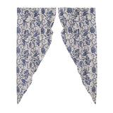 Dorsey Navy Prairie Curtains-Lange General Store