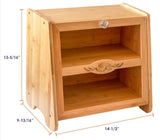 Double Layer Farmhouse Bread Box-Lange General Store