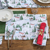 Down Hill Run Placemats Set of 4