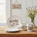 Down on the Farm Mug Set of 4-Lange General Store