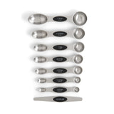 Dual-Sided Magnetic Measuring Spoons with Leveler-Lange General Store
