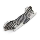 Dual-Sided Magnetic Measuring Spoons with Leveler-Lange General Store