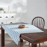 Dusk Blue Buffalo Check Table Topper-Lange General Store