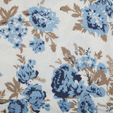 Dusk Blue Floral Euro Sham-Lange General Store