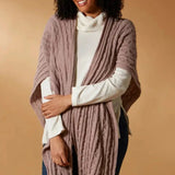 Dusty Lavender Kenna Poncho-Lange General Store