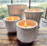 Eclectic Pottery Candles-Lange General Store