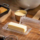 Embossed Butter Dish-Lange General Store