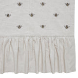 Embroidered Bee Shower Curtain-Lange General Store