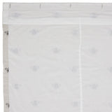 Embroidered Bee Shower Curtain-Lange General Store