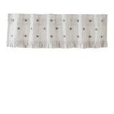 Embroidered Bee Valance