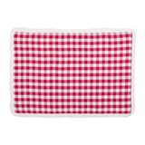 Emmie Red and White Check Placemats Set of 6-Lange General Store