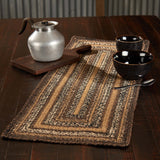 Espresso Braided Table Runner-Lange General Store