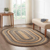 Espresso Collection Braided Rugs - Oval - Lange General Store