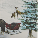 Evergreen Sleigh Salt & Pepper Set-Lange General Store