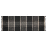 Exton Black Table Runner-Lange General Store