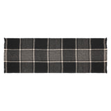 Exton Black Table Runner-Lange General Store