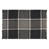 Exton Black Tan Plaid Placemat Set of 2-Lange General Store