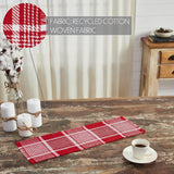 Exton Red Table Runner-Lange General Store