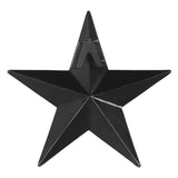 Faceted Metal Star Black - Multiple Sizes-Lange General Store