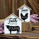 Faith Family Farm House Sitter-Lange General Store