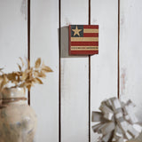 Faith Family Freedom on Flag Block Sign-Lange General Store