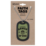 Faith Gear Dogtag Necklace Armor of God-Lange General Store