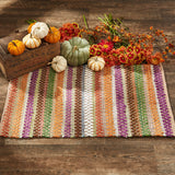 Fall Colors Chindi Rag Rug-Lange General Store