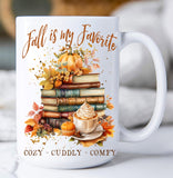 Fall Is My Favorite Cozy Cuddly Mug-Lange General Store