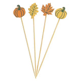 Fall, Leaves, Pumpkins 4.5" Decorative Picks-Lange General Store