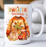 Fall Sweater Weather Mug-Lange General Store