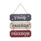 Family Friends Freedom Wall Hanging-Lange General Store