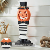 Fancy Wooden Jack-O-Lantern-Lange General Store