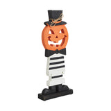 Fancy Wooden Jack-O-Lantern-Lange General Store