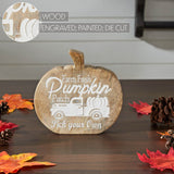 Farm Fresh Pumpkin Patch Wood Decor-Lange General Store