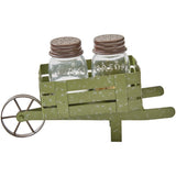 Farmer Tate's Wheelbarrow Salt & Pepper Shakers Set