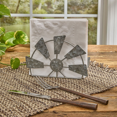 Farmer Tate's Windmill Napkin Holder