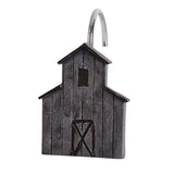 Farmhouse Barn Shower Curtain Hooks-Lange General Store