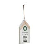 Farmhouse Christmas Wreath Hanging Ornament-Lange General Store