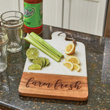 Farmhouse Farm Fresh Cutting Board-Lange General Store