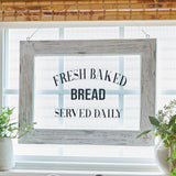 Farmhouse Framed Sign - Fresh Baked Bread-Lange General Store