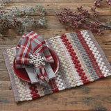 Farmhouse Holiday Chindi Placemats-Lange General Store