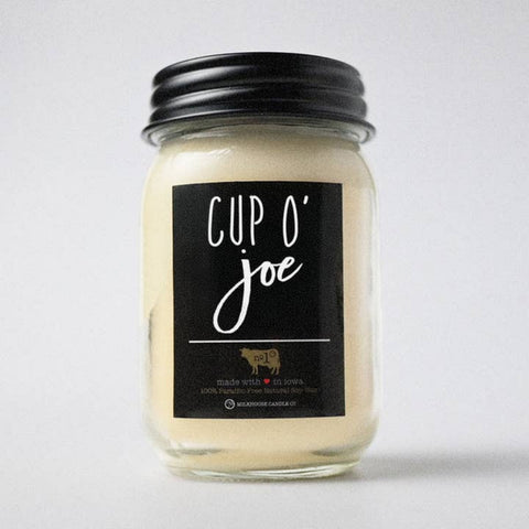 Farmhouse Mason Jar Candle - Cup O' Joe-Lange General Store
