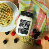Farmhouse Mason Jar Candle - Wildberry Waffles-Lange General Store