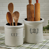 Farmhouse Number Crock Set-Lange General Store