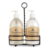Farmhouse Shea Butter Lotion & Soap Caddy - White Birch-Lange General Store