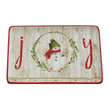 Farmhouse Snowman Dinnerware-Lange General Store