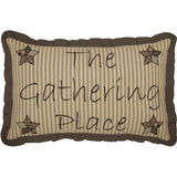 Farmhouse Star Gathering Place Pillow-Lange General Store