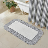 Farmstead Black Bath Mat-Lange General Store